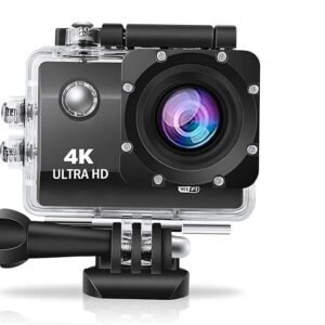DEATTI4K 30FPS Action Camera Ultra HD Underwater Camera 170 Degree Wide Angle 98FT Waterproof Camera (DECM51)